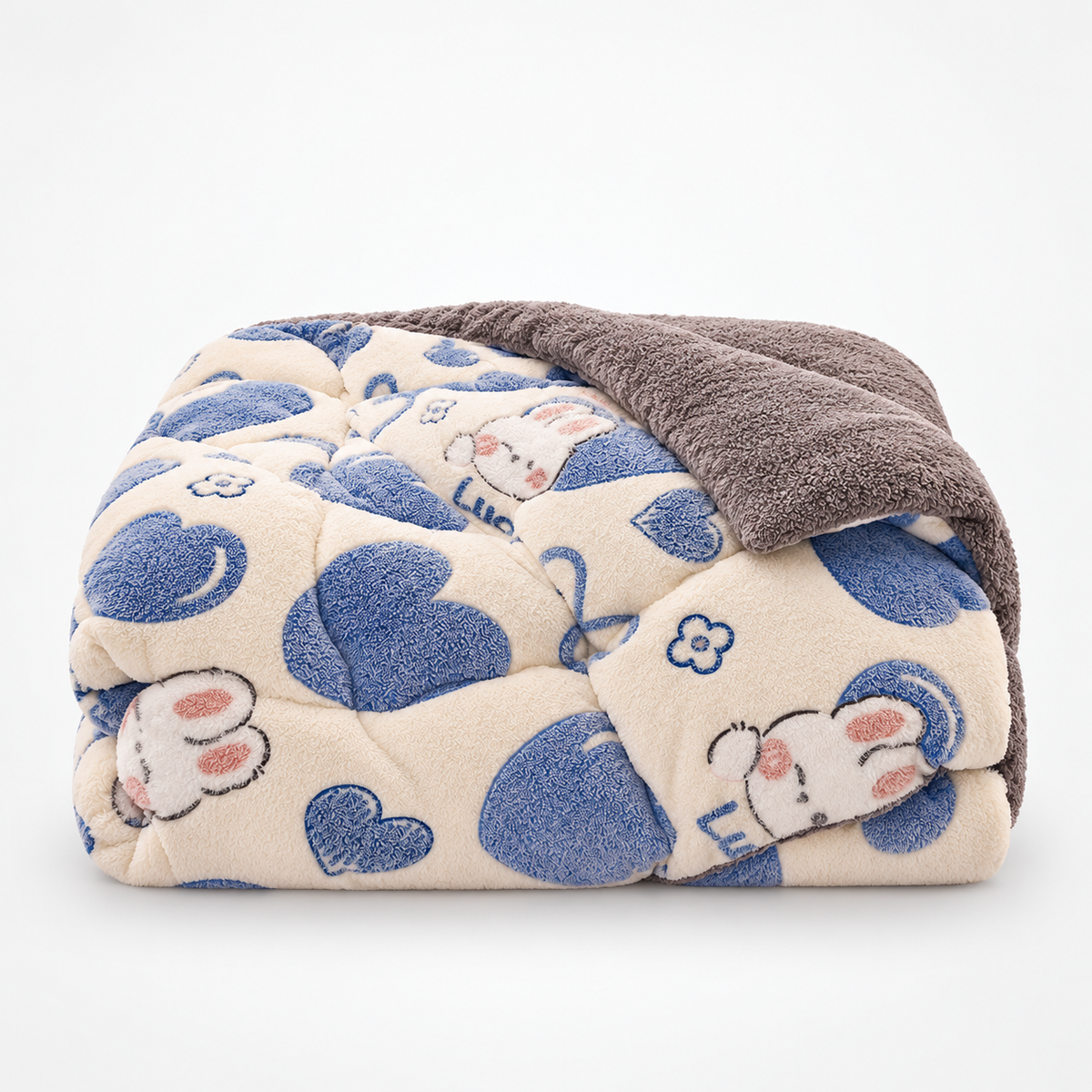 Lambcloud – Double-Sided Lamb Fleece Milk Velvet Quilt