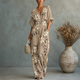 Brown Floral