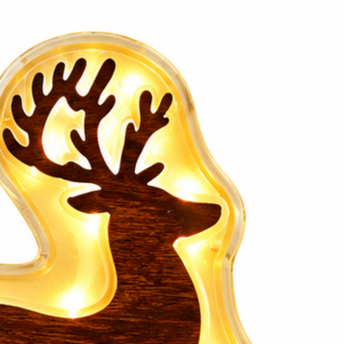 Glowpine – Self-Adhesive 3D LED Christmas Wall Decorations