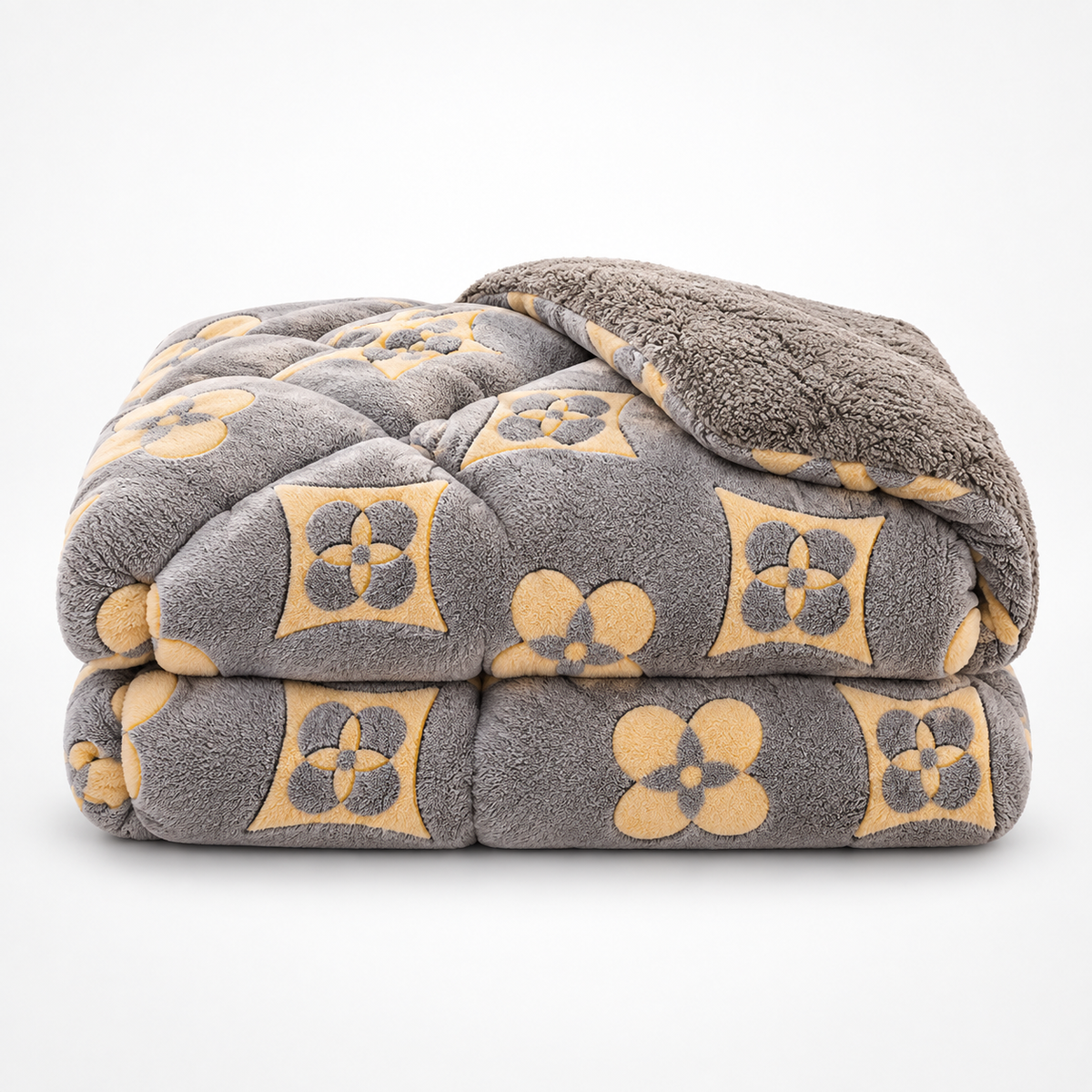Lambcloud – Double-Sided Lamb Fleece Milk Velvet Quilt