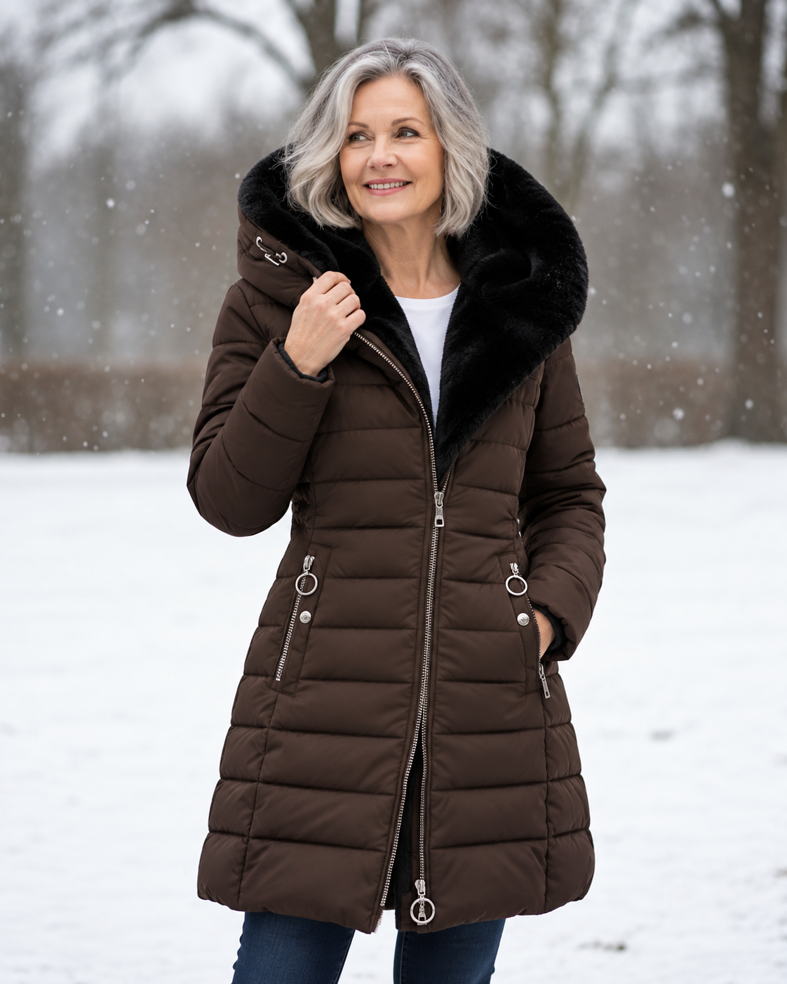 Marja™ | Warm Padded Winter Jacket with Hood
