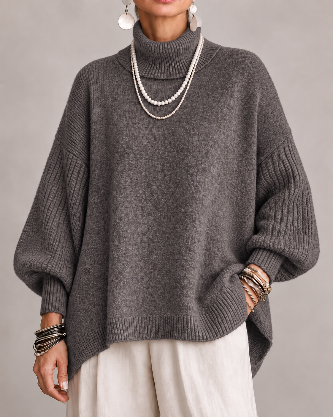 Kathleen | Elegant Turtleneck