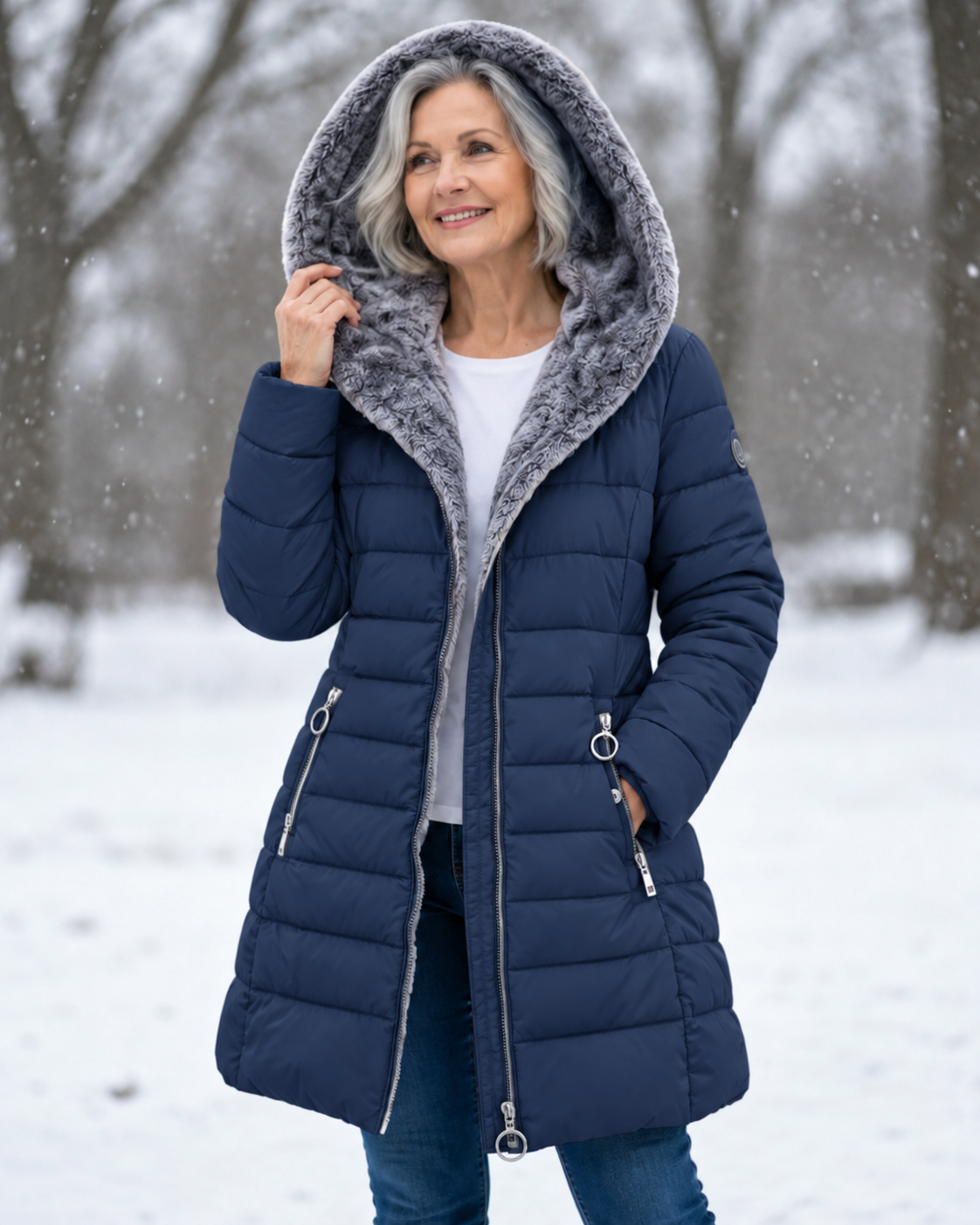 Marja™ | Warm Padded Winter Jacket with Hood