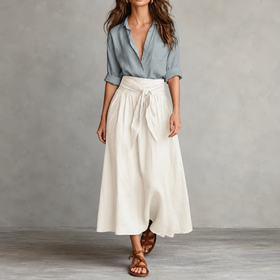 Blue & Cream