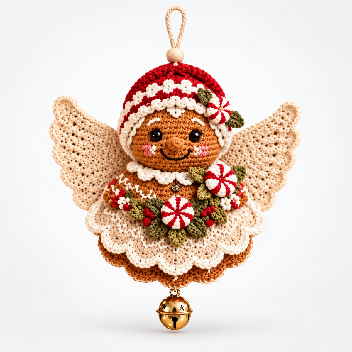Angel & Thread – Crochet Christmas Angel Ornament Kit