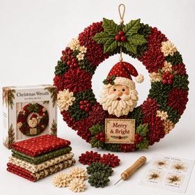 Merry & Bright Santa