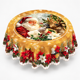 Santa & Reindeer Gold