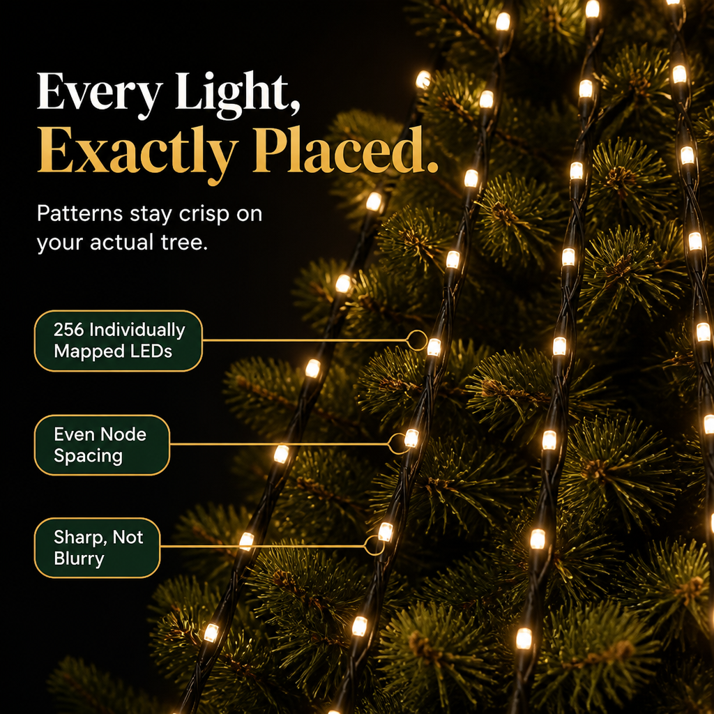Glowmation – App-Controlled Animated LED Christmas Tree Lights