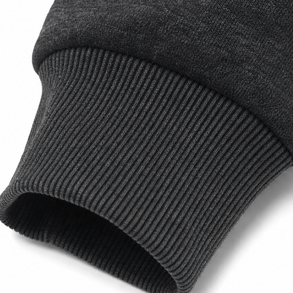 Cozyline – Fleece-Lined Tunic-Length Zip-Up Hoodie
