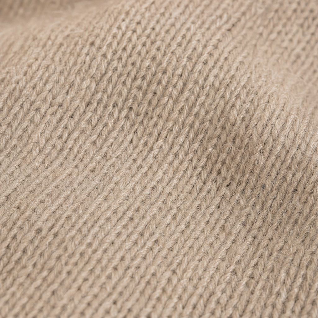 Pearla – Faux Pearl Sleeve Crew-Neck Sweater
