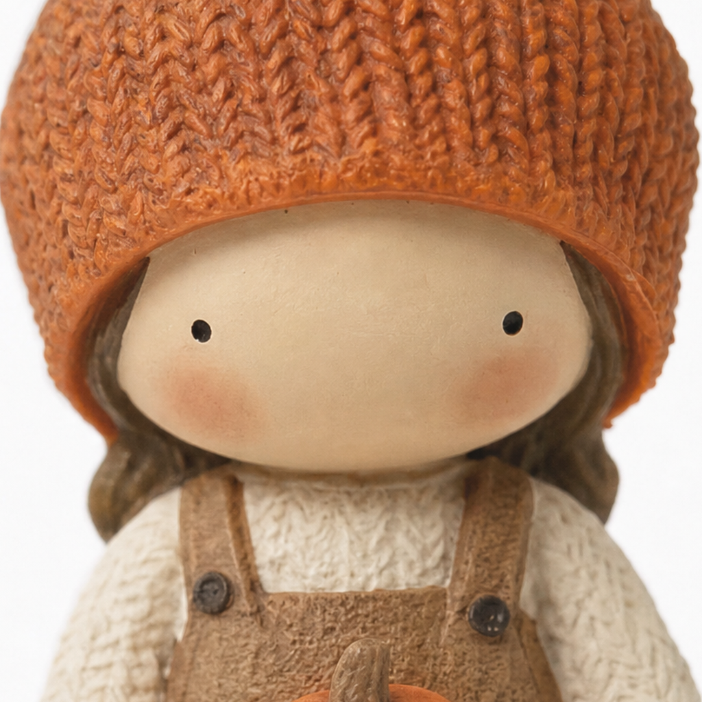 Harvest Hearth – Three-Piece Harvest Doll Figurine Set