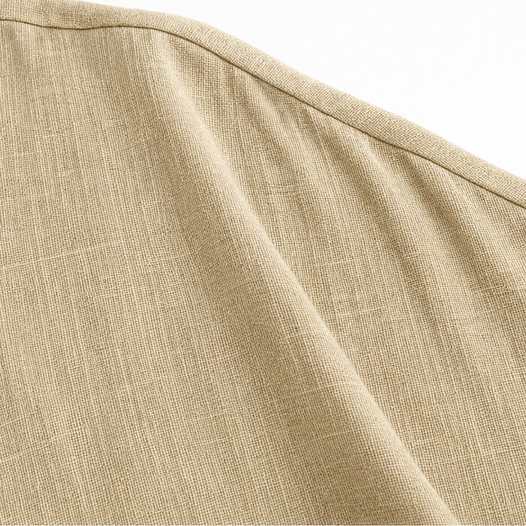 Vivelyn – Relaxed Fit V-Neck Three-Quarter Sleeve Blouse