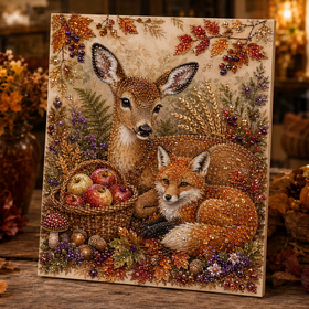 Deer and Fox