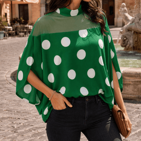 Green Polka Dot