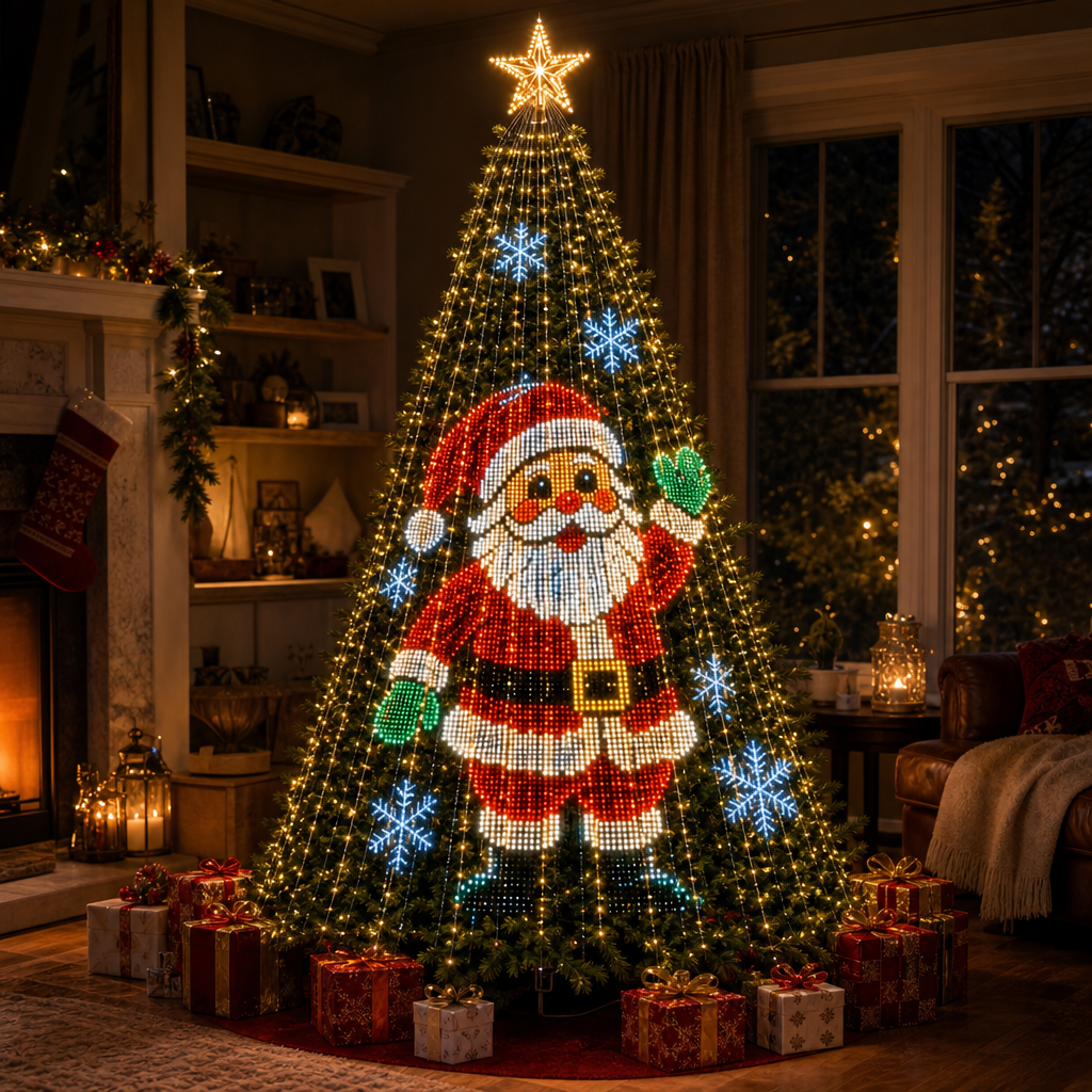 Glowmation – App-Controlled Animated LED Christmas Tree Lights