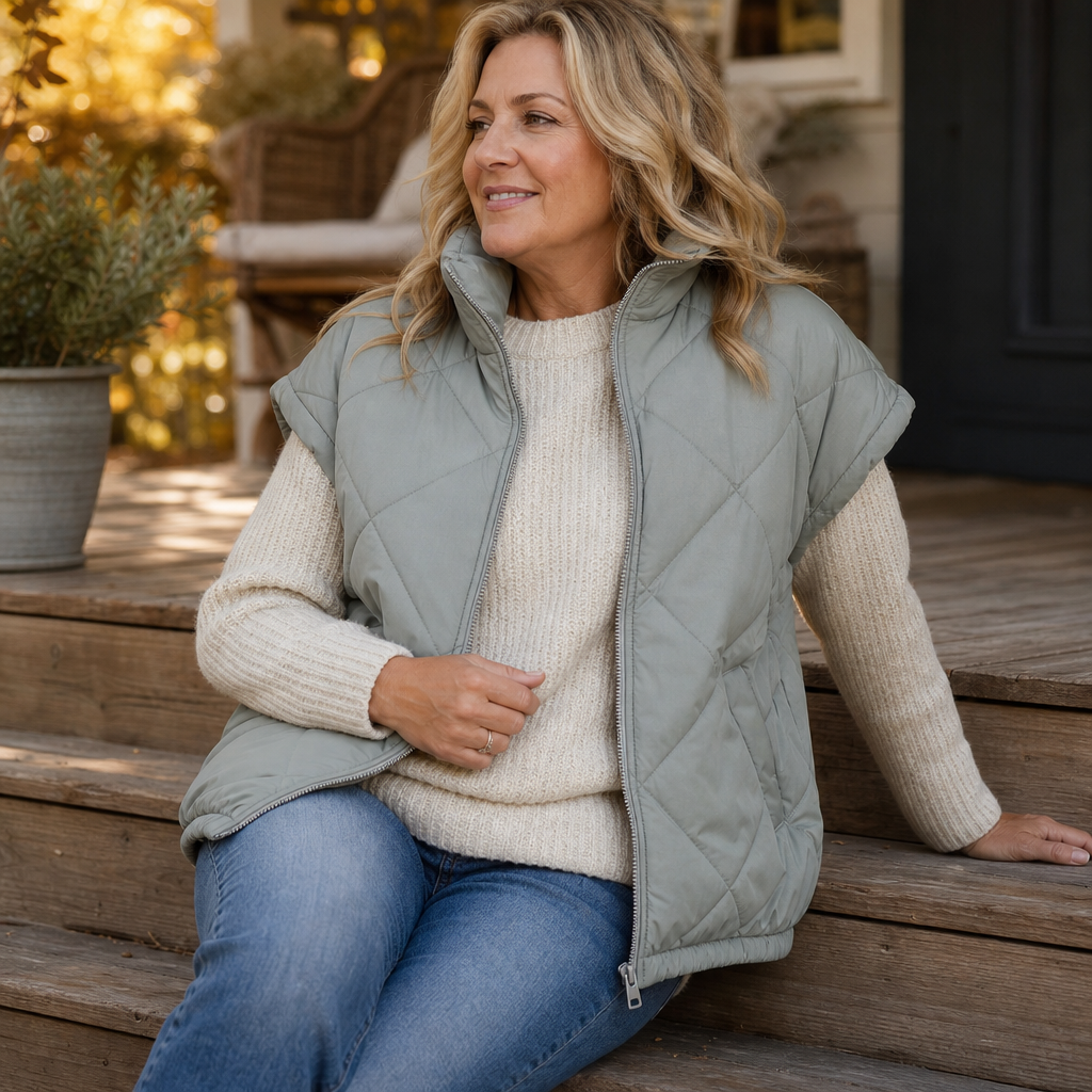 Quilta – Diamond-Quilted Vest