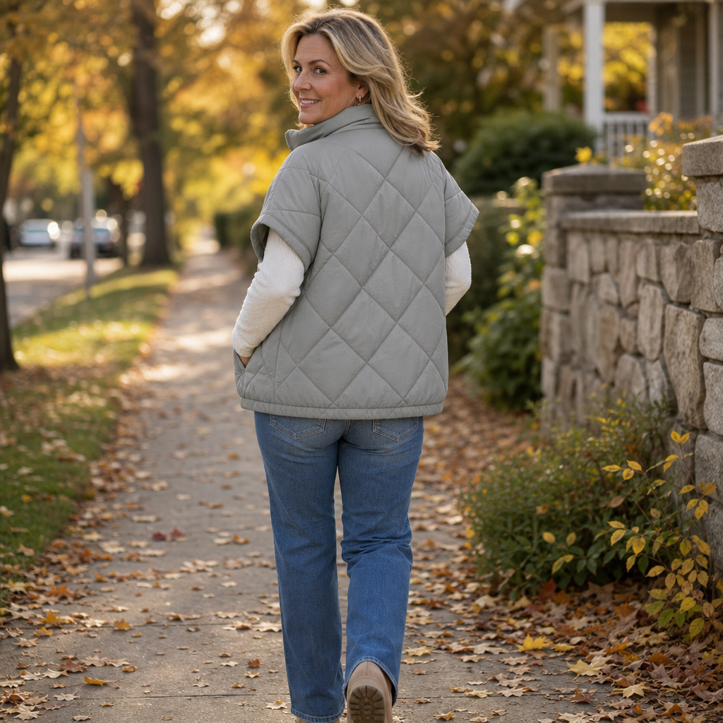Quilta – Diamond-Quilted Vest