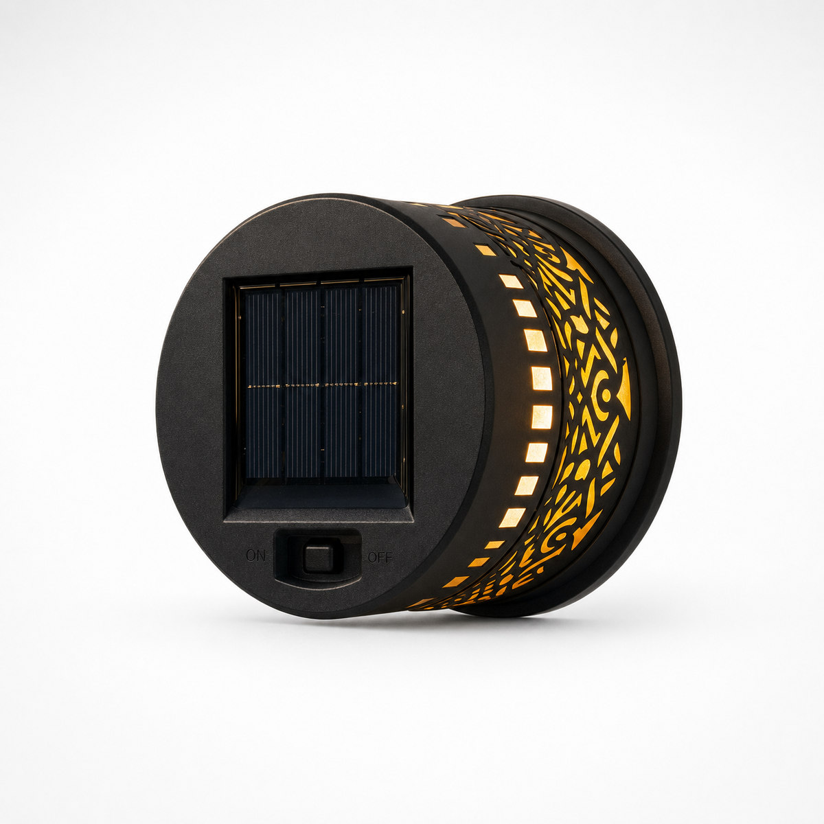 Veluna – Solar Mandala Projector Wall Light for Outdoor Garden Decor