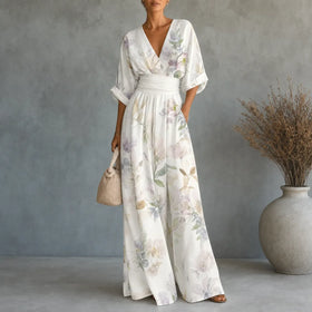Cream Floral