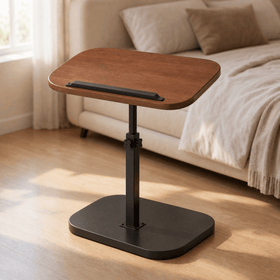Black frame + Walnut top
