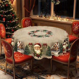 Santa & Snowman