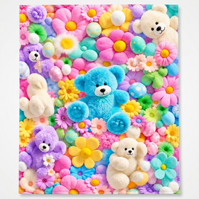 Floral Teddy Bears