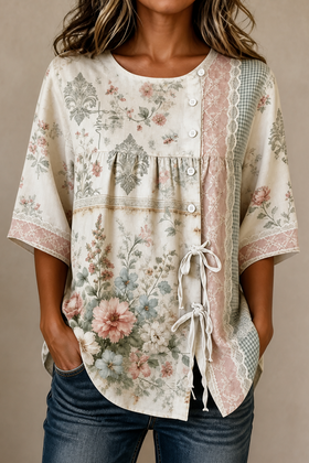 Beige Floral