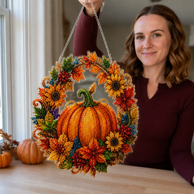 Pumpkin Wreath