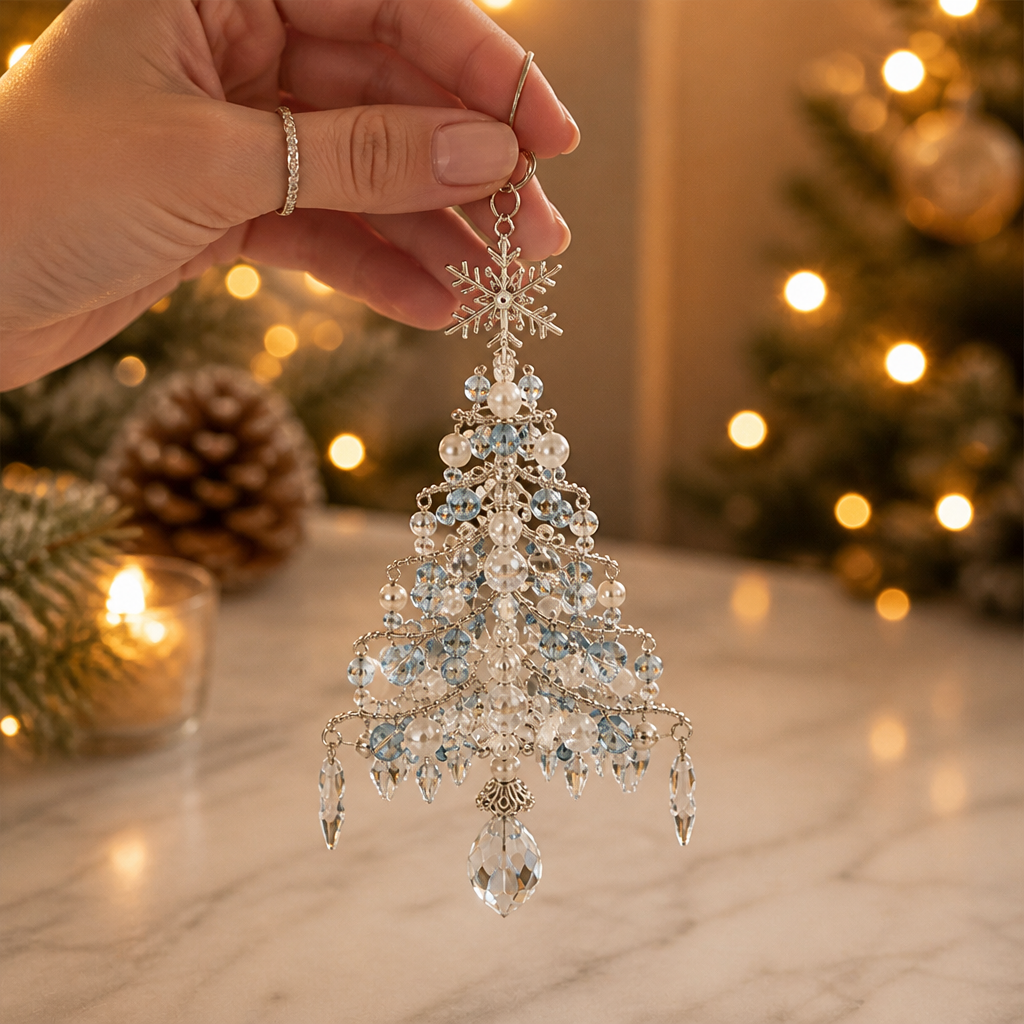 Bead & Bough – Beaded Christmas Tree Ornament Kit