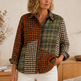 Rust Multi Plaid