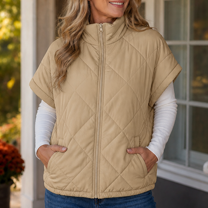 Quilta – Diamond-Quilted Vest