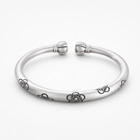 Antique Floral Silver